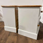 Pair Of Contemporary Painted Pine Bedside Cabinets