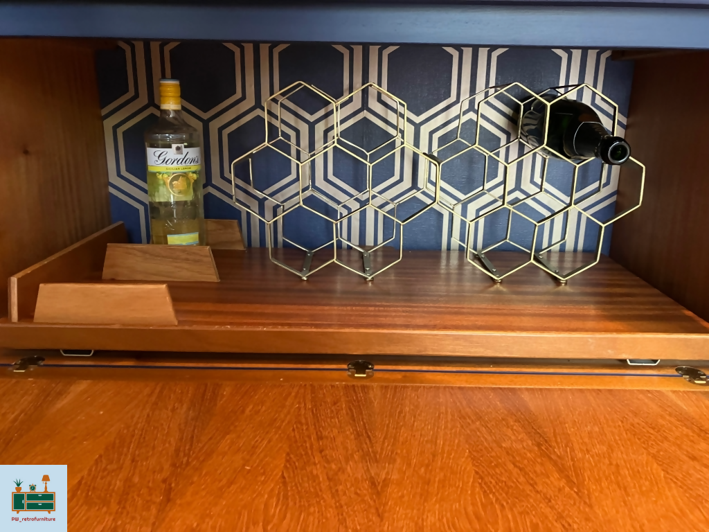 Nathan Squares Cocktail Cabinet