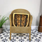 Lloyd Loom Lusty Woven Chair 1950s with Rare Sprung Seat