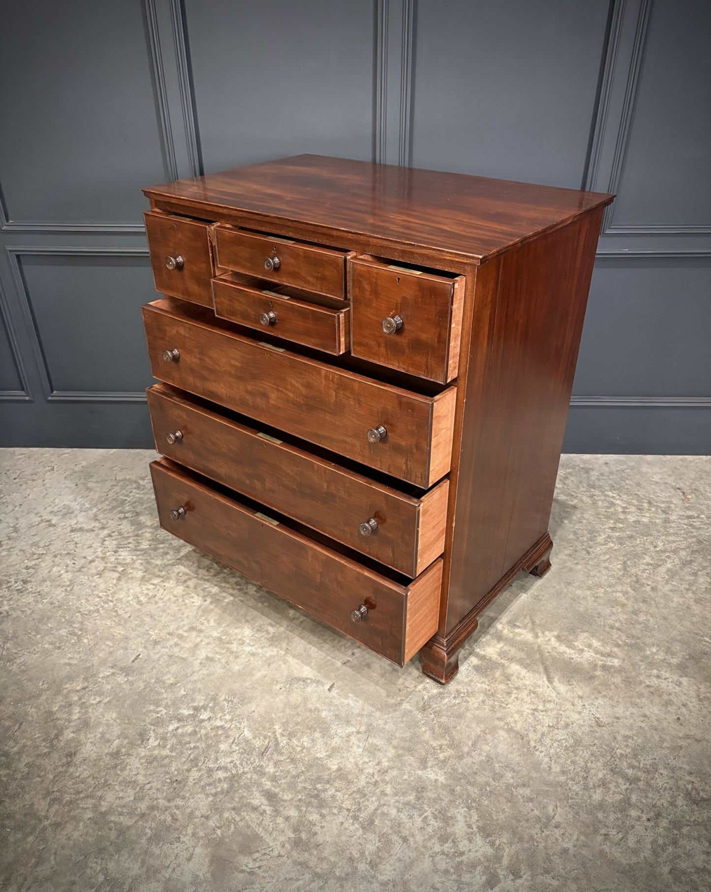Vintage Mahogany Chest By Waring & Gillow