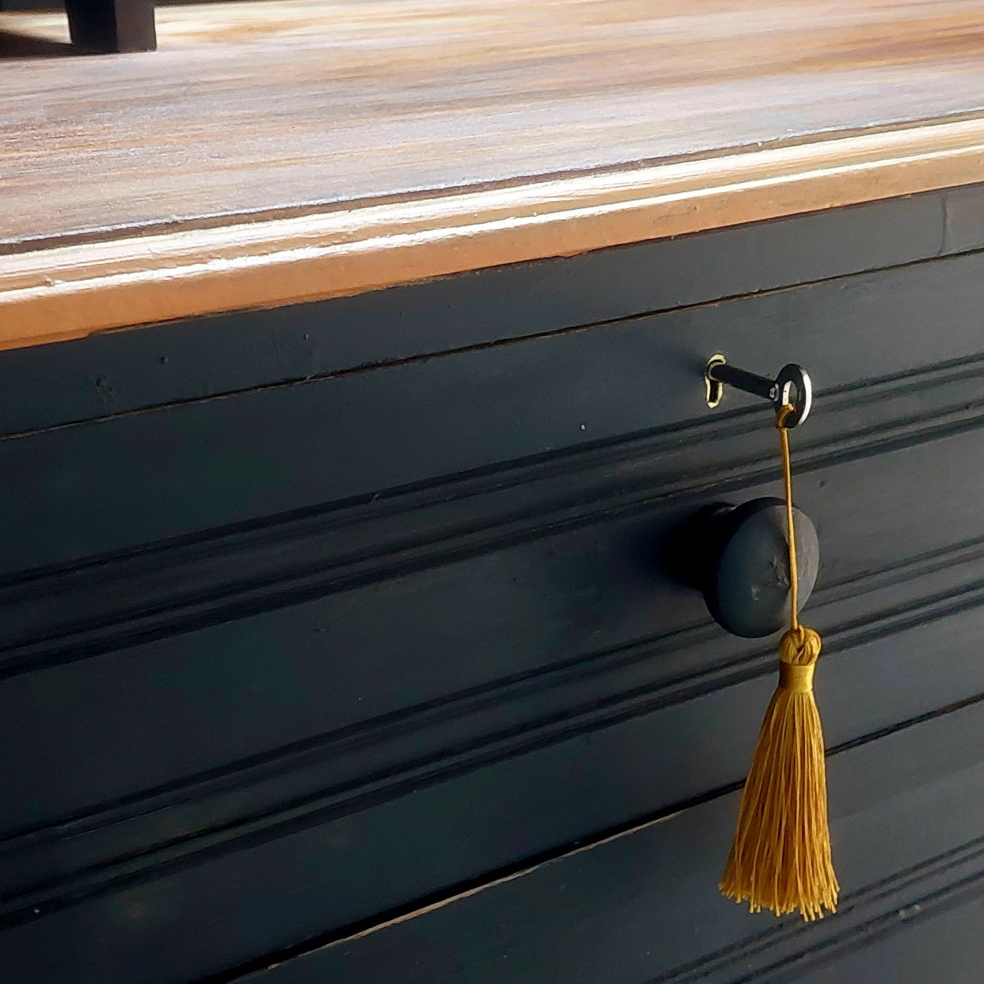 black tassel
