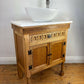 Vintage Vanity Unit Made to Order Vanity Unit Custom Made Bathroom Furniture Antique Traditional Bathroom Washstand Basin Unit