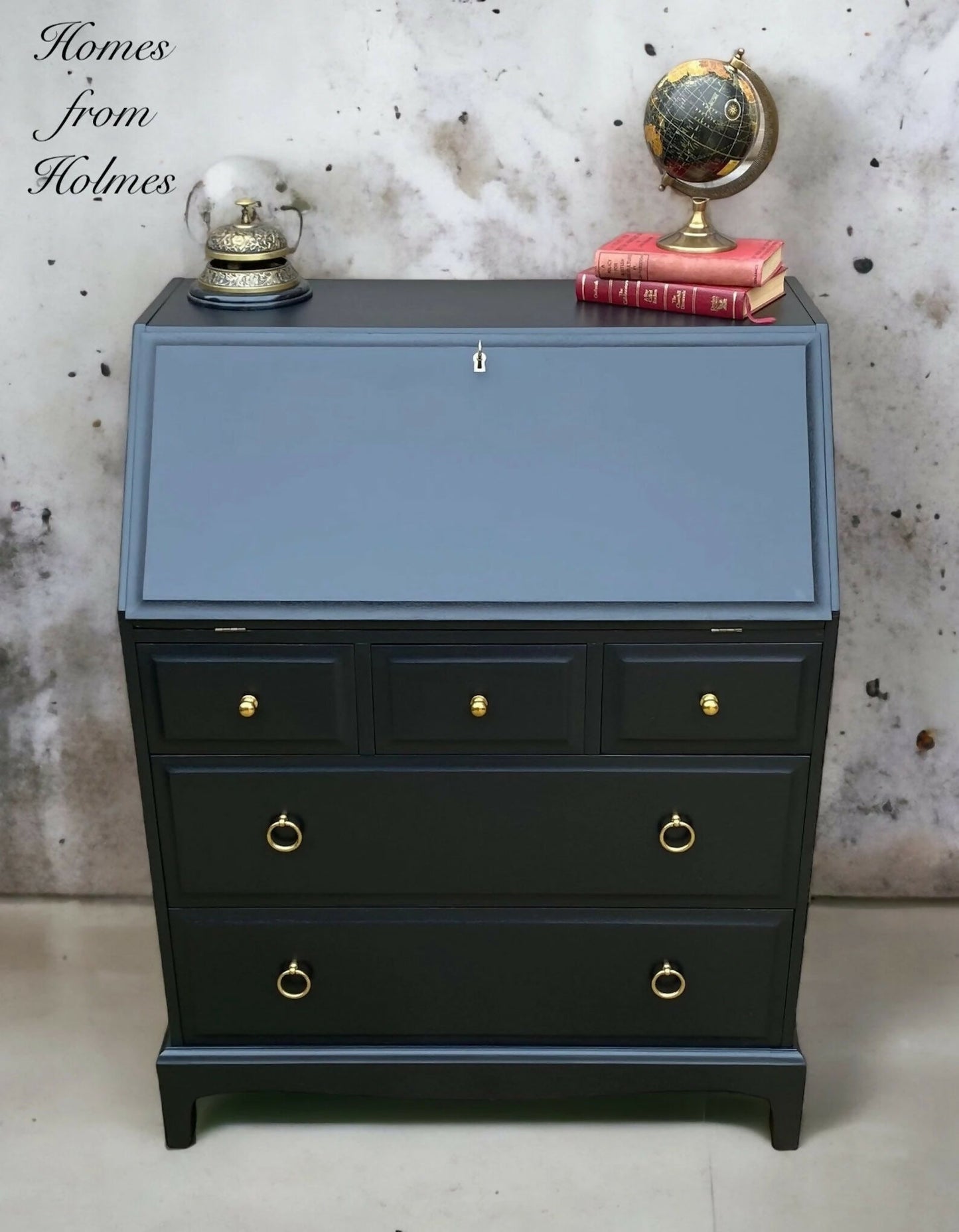 Available for commission / Stag Minstrel bureau / writing desk / vintage Stag desk