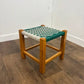Vintage Oak Framed Stool