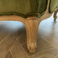 Extremely Comfortable Pair French Wing Back Arm Chairs