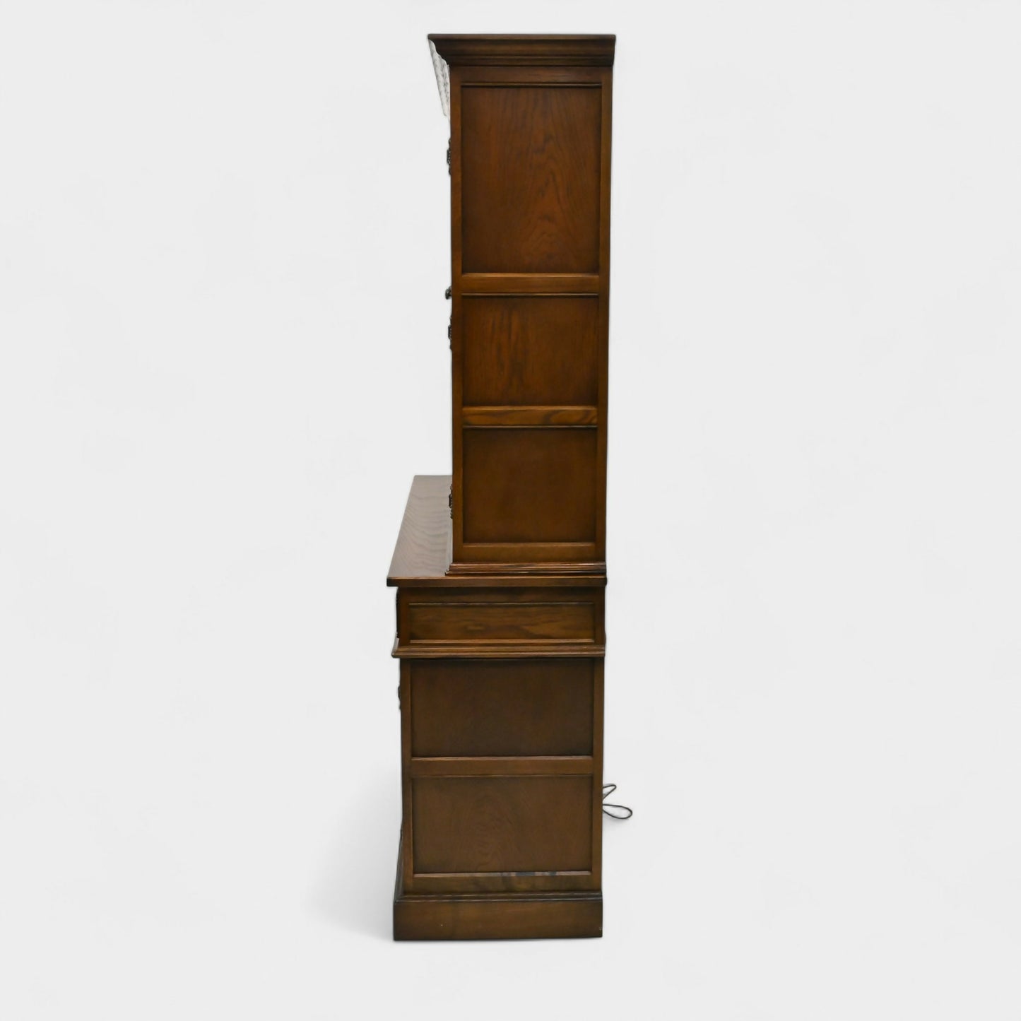 Old Charm Display Cabinet Sideboard Light Oak Finish Cupboards FREE UK Delivery. SBR10800/0608E