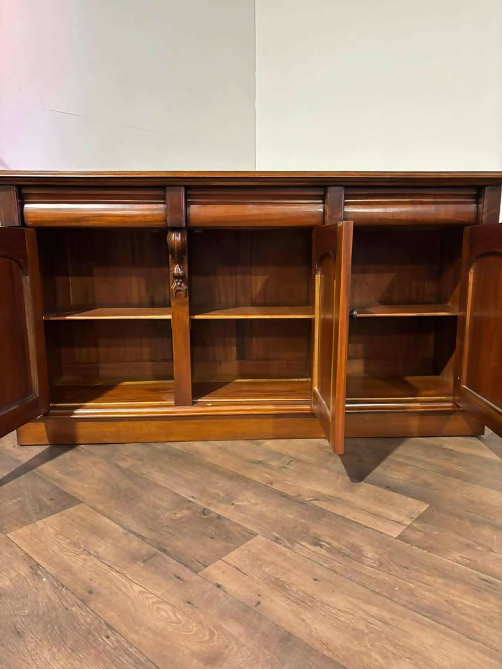 Waring & Gillow Mahogany Victorian Style Sideboard