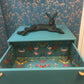 Hand Painted Two Drawer Chest of Drawers