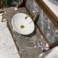 Vintage Wooden Vanity Unit