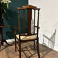 Edwardian mahogany inlaid occasional chair2