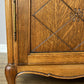 Wardrobe Vintage French Louis XVI Style Three Door Oak Carved Armoire LOT 6458