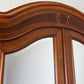 Wardrobe Antique French Two Door Mahogany Mirrored Carved Armoire LOT 6152