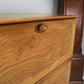 Ercol Windsor Blonde Drinks Cocktail Cabinet Bureau in Elm Model 469