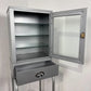Vintage Clwyd Health Authority Medical Cabinet on Castors