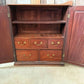 Antique Late Georgian Mahogany Estate Hall Actuary Bank Drawers Cupboard, C1800