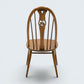 4 Ercol Windsor Swan Bow Back Dining Chairs Golden Dawn EXC FREE UK Delivery *