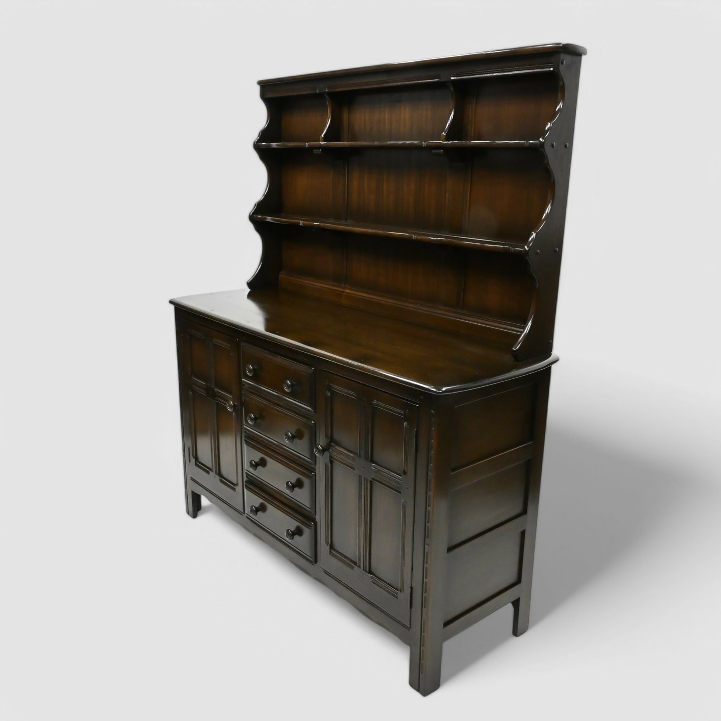 Ercol Kitchen/Dining Room Dresser 4 Drawers 2 Cupboards FREE UK Delivery*. SBR10265/3103E