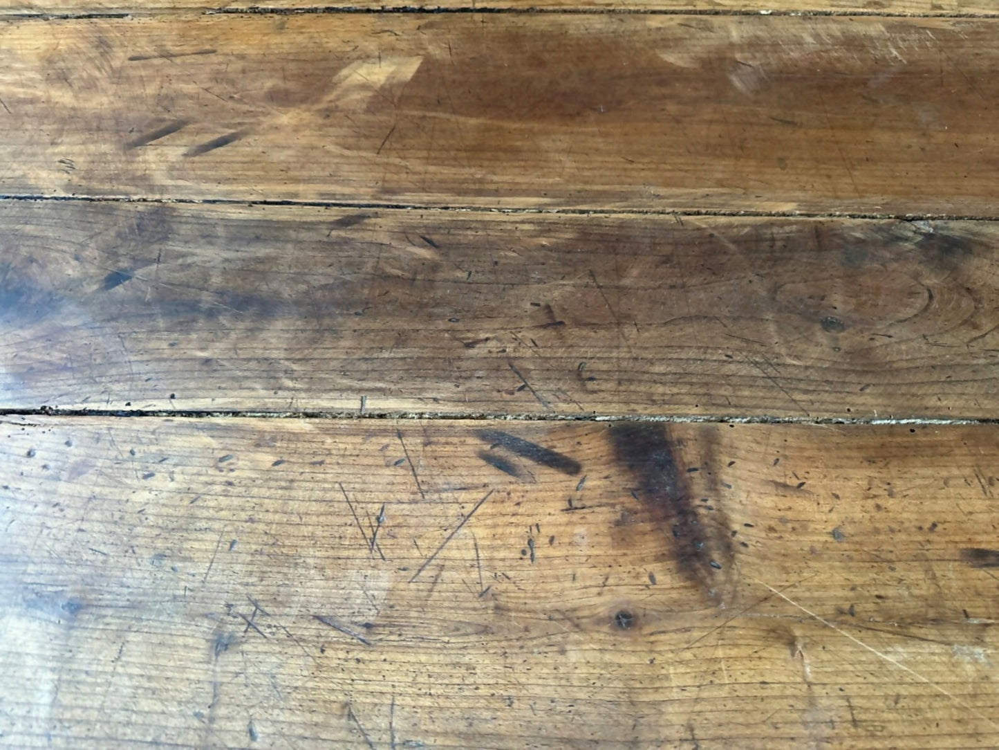 Antique French Fruitwood Refectory Farmhouse Dining Table, c1820. L201