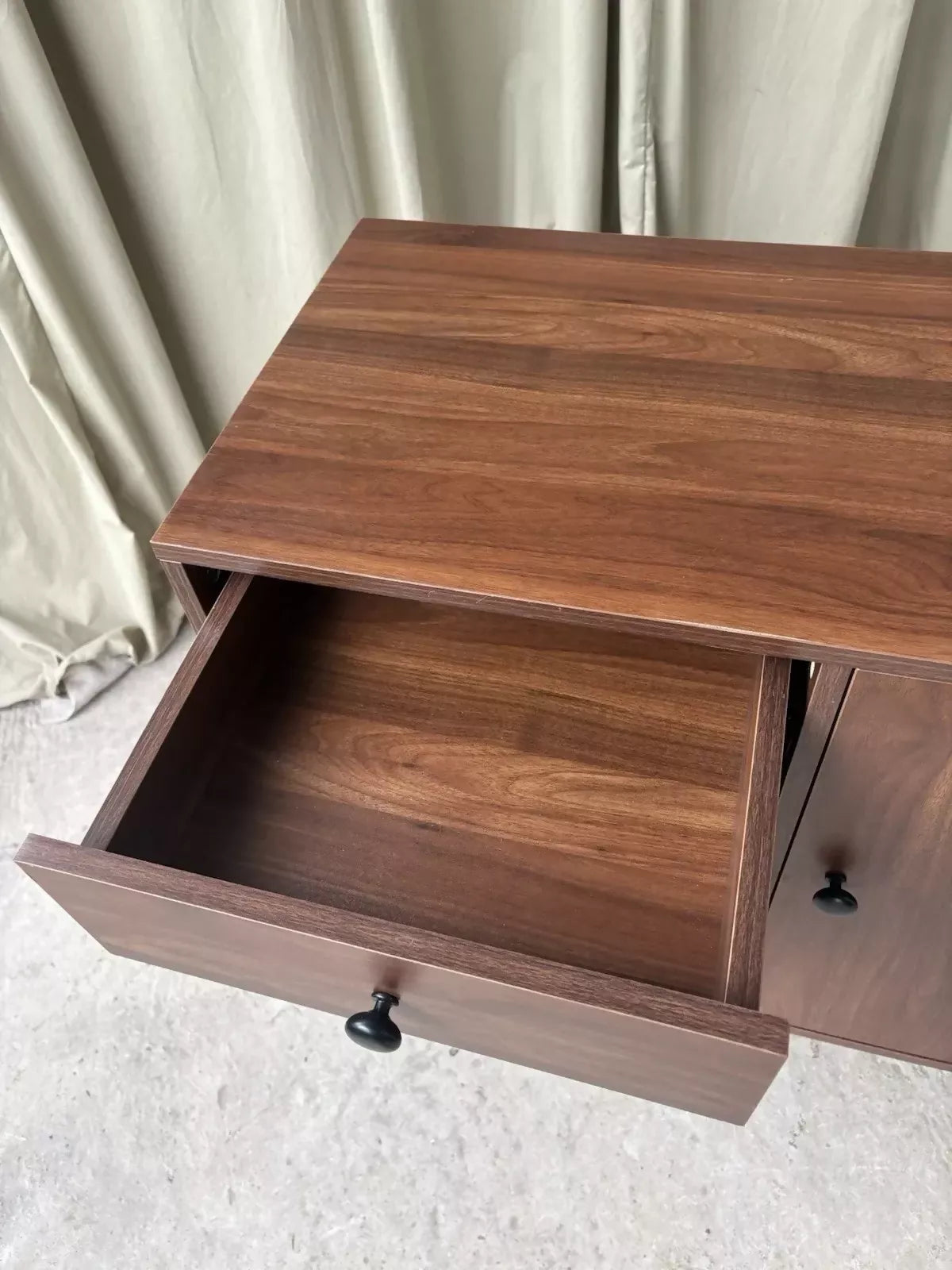 Vintage Mid Century Modernist Style Compact Sideboard Cupboard Danish Design R1156
