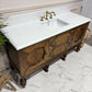Traditional Double Bathroom Vanity Unit