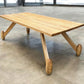 Solid Ash dining table by Matthew Stanwix