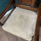 Six Reproduction Oak Gothic Style Dining Chairsas