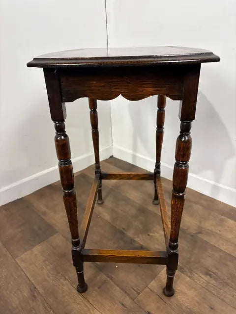Vintage Oak Occasional Side Table