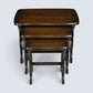 Ercol Nest Of Tables 3 Solid Elm Table Traditional Dark Finish FREE UK Delivery*