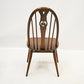 4 Ercol Windsor Swan Bow Back Dining Chairs Golden Dawn #876 FREE UK Delivery. SBR10108/2002E