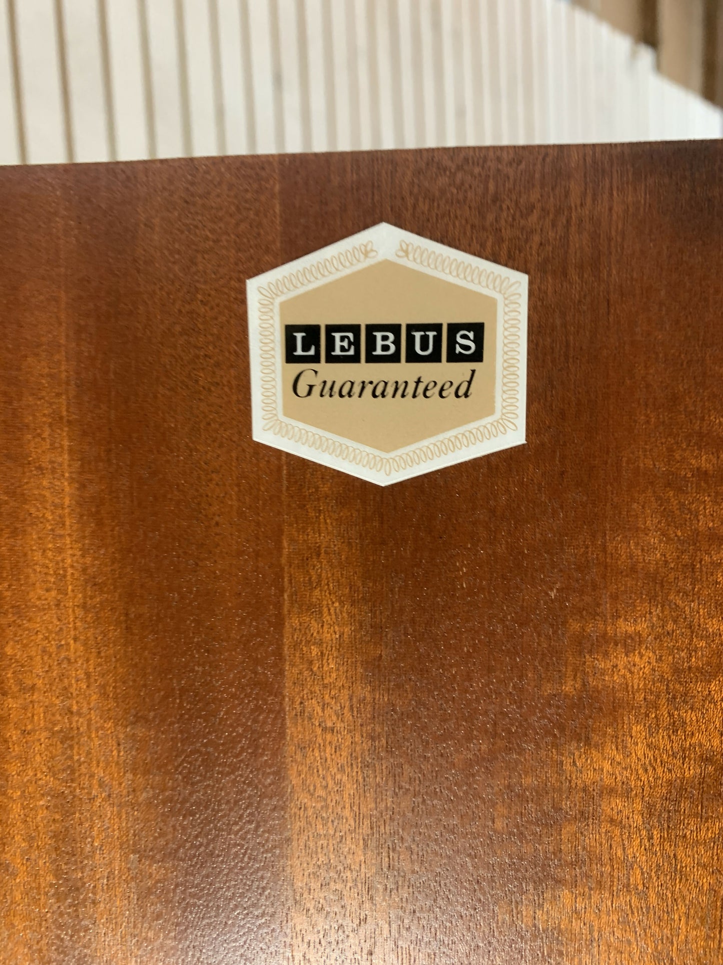 Lebus Vintage Single Door Wardrobe – Mid Century Teak Cabinet – 1950s/60s