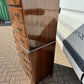 Vintage Tall Chest Of Drawers, Splits In 2 Pieces For Easier Transportation.