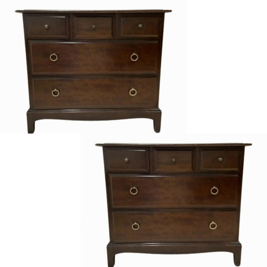 COMMISSION Stag 5 drawer chests - Elderberry