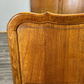 Bed Vintage French Louis XVI Double Bed Frame Oak Carved Headboard LOT 3659