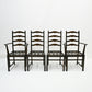 4 Ercol Dining Chairs Model 715(A) Ladder Back Inc 2 Carvers FREE UK Delivery*. SBR10001/2301E