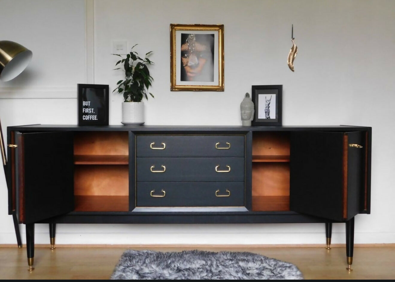 ANY COLOUR pro spray painted G plan Tola sideboard