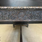 19th Century Carved Oak Table having drawers