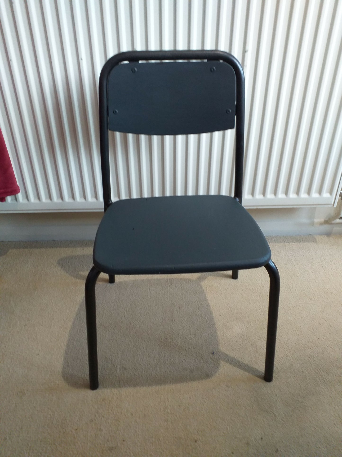 Upcycled school chair