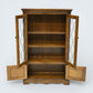 Old Charm Small Bookcase Display Cabinet 2 Shelves Light Oak FREE* UK Delivery