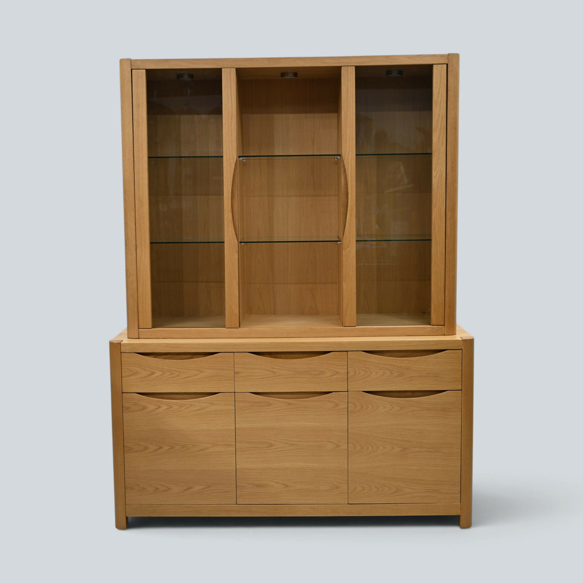 Winsor Stockholm Sideboard Display Cabinet/Unit Light Finish FREE UK Delivery*
