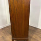 Vintage Oak Single Mirror Door Wardrobe / Hall Robe