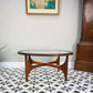 Stonehill Teak Coffee Table Round Mid Century Stateroom Range 1960s