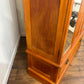 Edwardian Stripped Satinwood Double Mirror Door Wardrobe