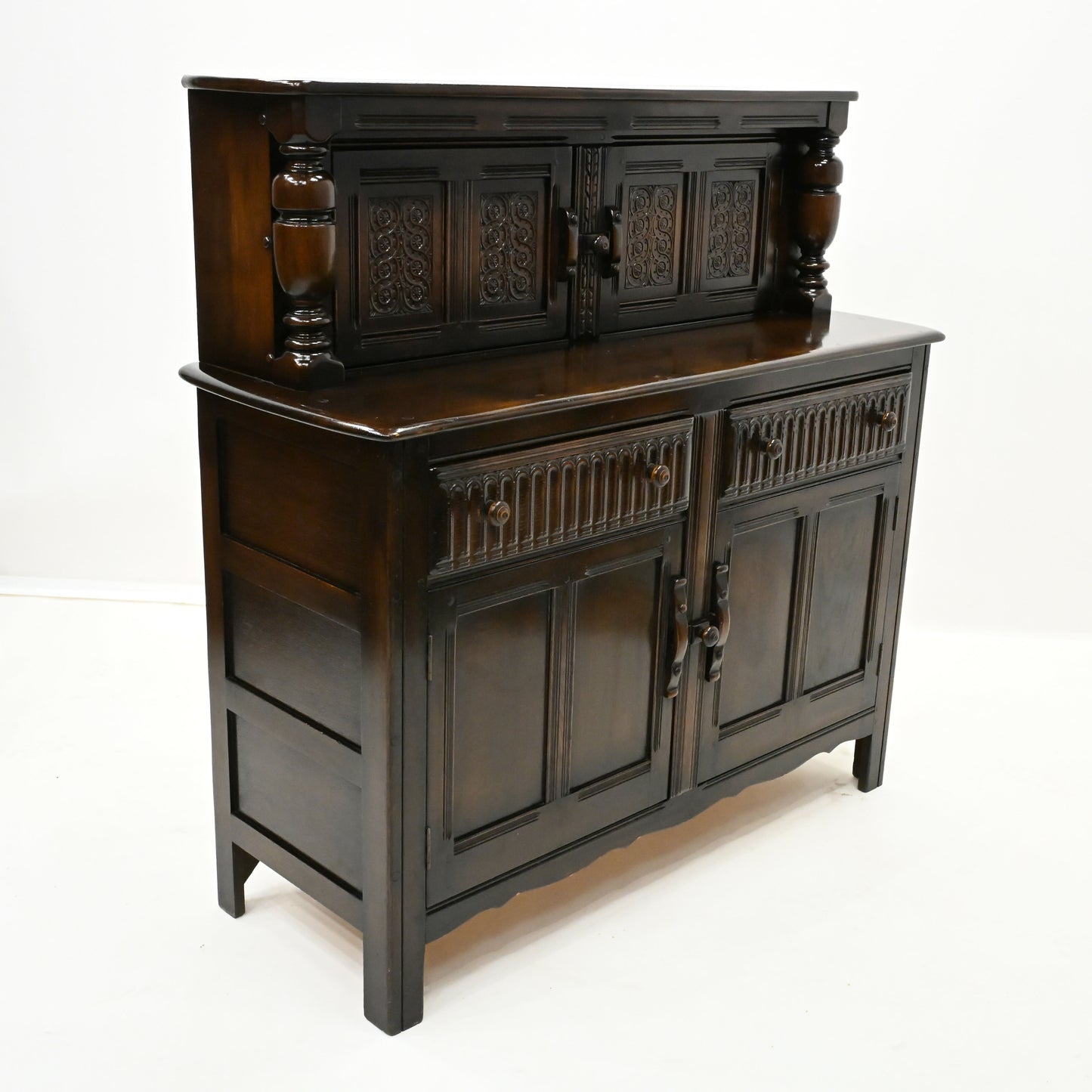 Original Ercol Old Colonial Buffet Sideboard 1960s Blue Label FREE UK Delivery. SBR10022/3001E