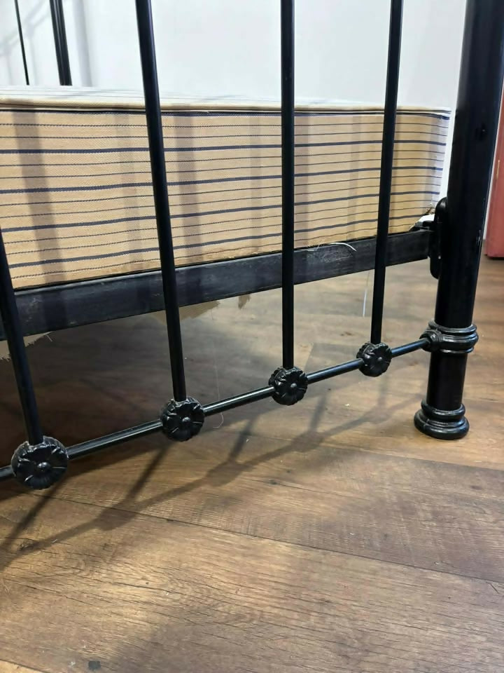 Reproduction Victorian Style Brass & iron Single Bed
