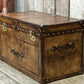 English Handcrafted Luxury Leather Trunk