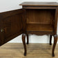 Bedside Table Vintage French Louis Style Oak Nightstand Carved Cabinet LOT 6314