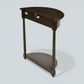 Ercol Half Moon Hall Table Demilune 2 Tier Traditional Dark FREE UK Delivery*