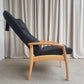 Vintage Mid Century Design Danish Beech Recliner Chair Farstrup Scandi Retro R266