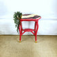 Unique And Beautiful Gold And Pink Side Table