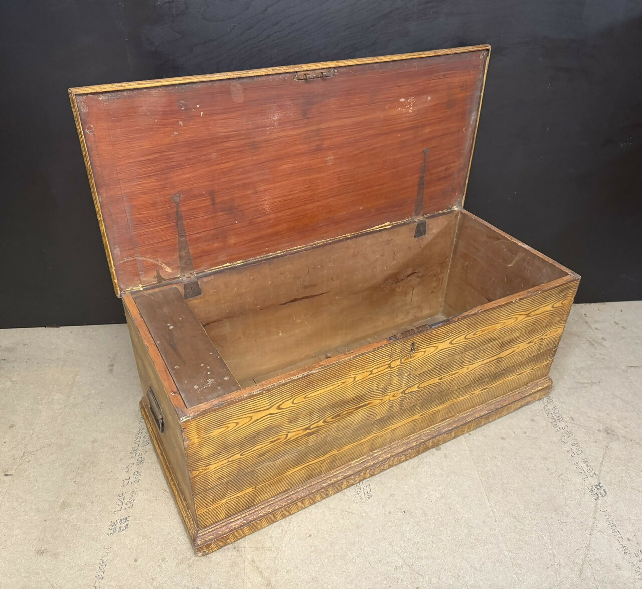 Early Welsh Pine Chest